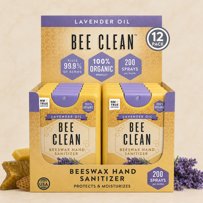 Organic Beeswax Hand Sanitizer - Lavender Oil