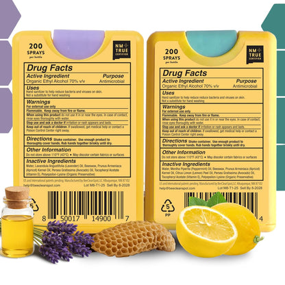 Organic Beeswax Hand Sanitizer - Variety Pack