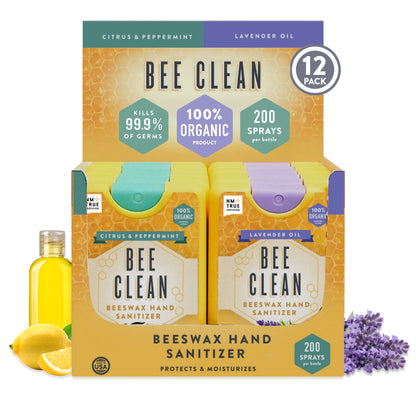 Organic Beeswax Hand Sanitizer - Variety Pack