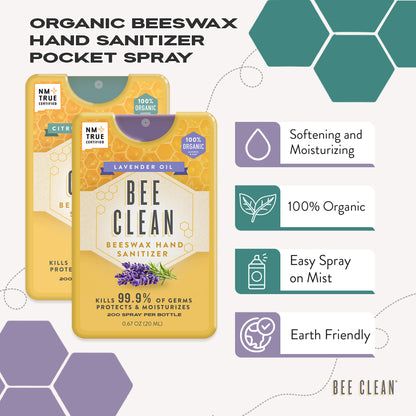 Organic Beeswax Hand Sanitizer - Variety Pack