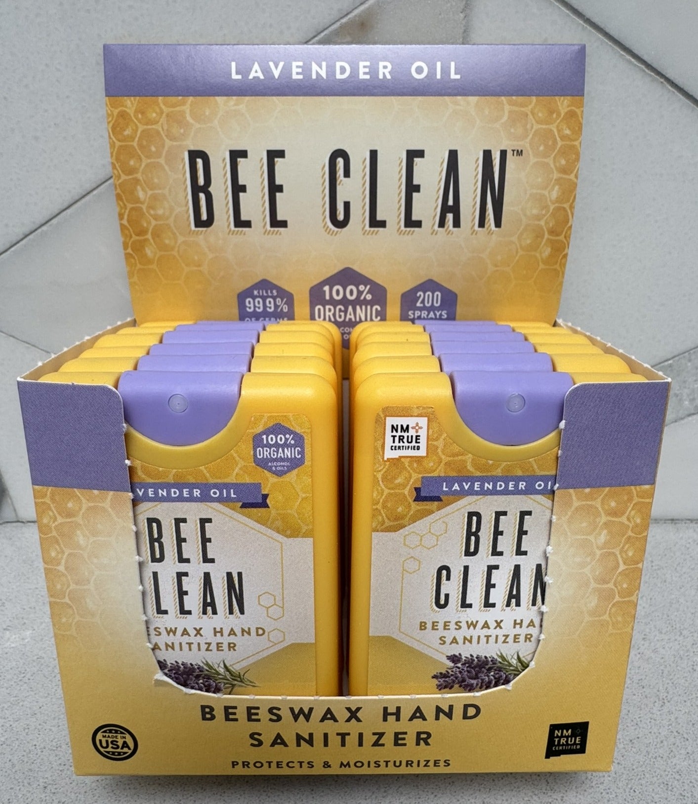 Organic Beeswax Hand Sanitizer - Lavender Oil