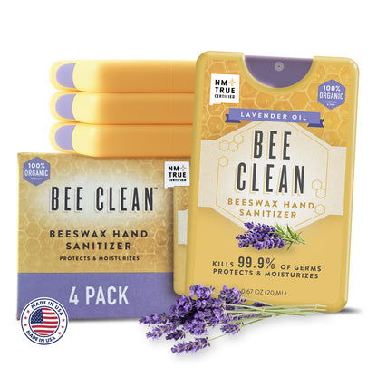 Organic Beeswax Hand Sanitizer - Lavender Oil